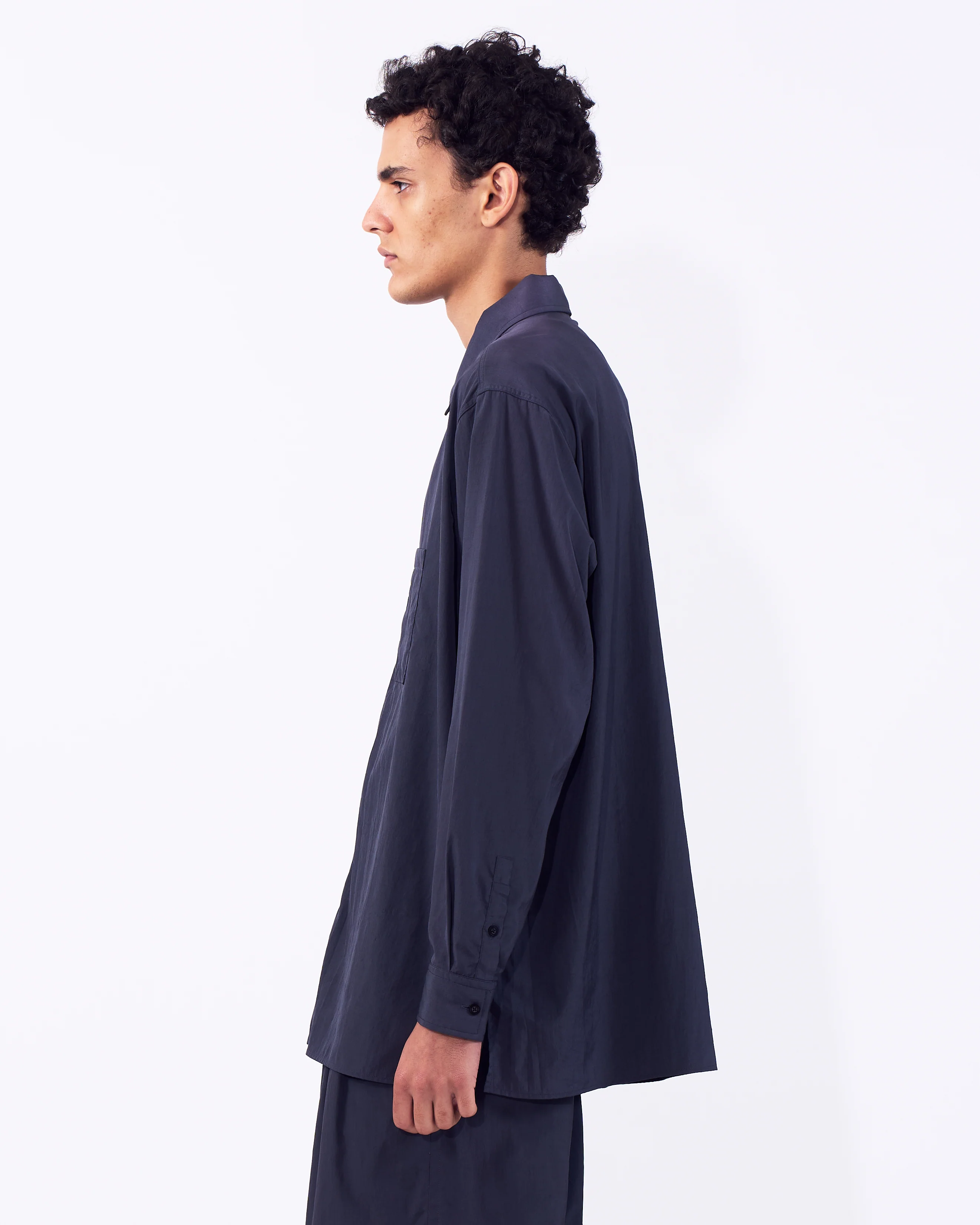 Silk Nylon Zip Shirt - Image 12