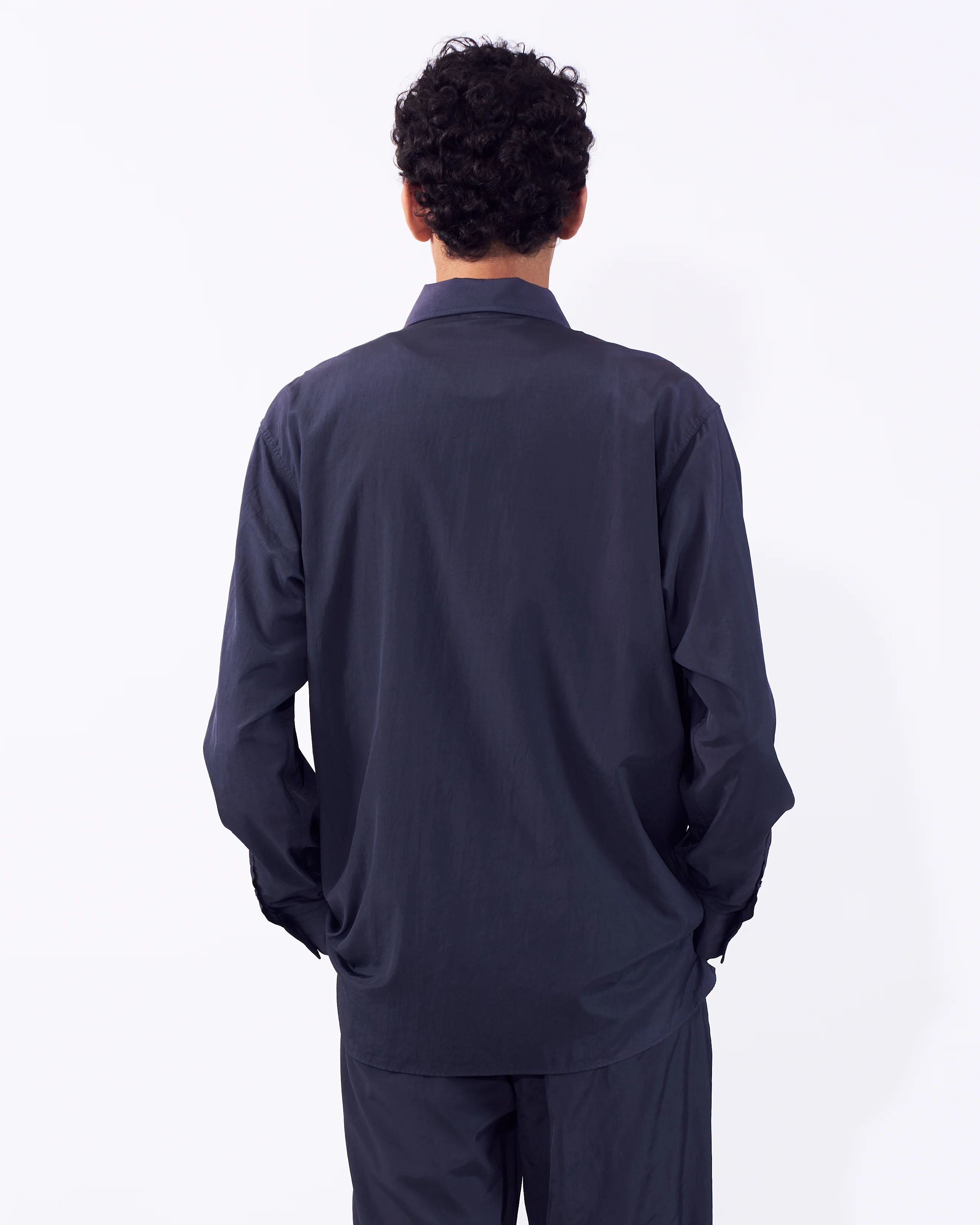 Silk Nylon Zip Shirt - Image 13