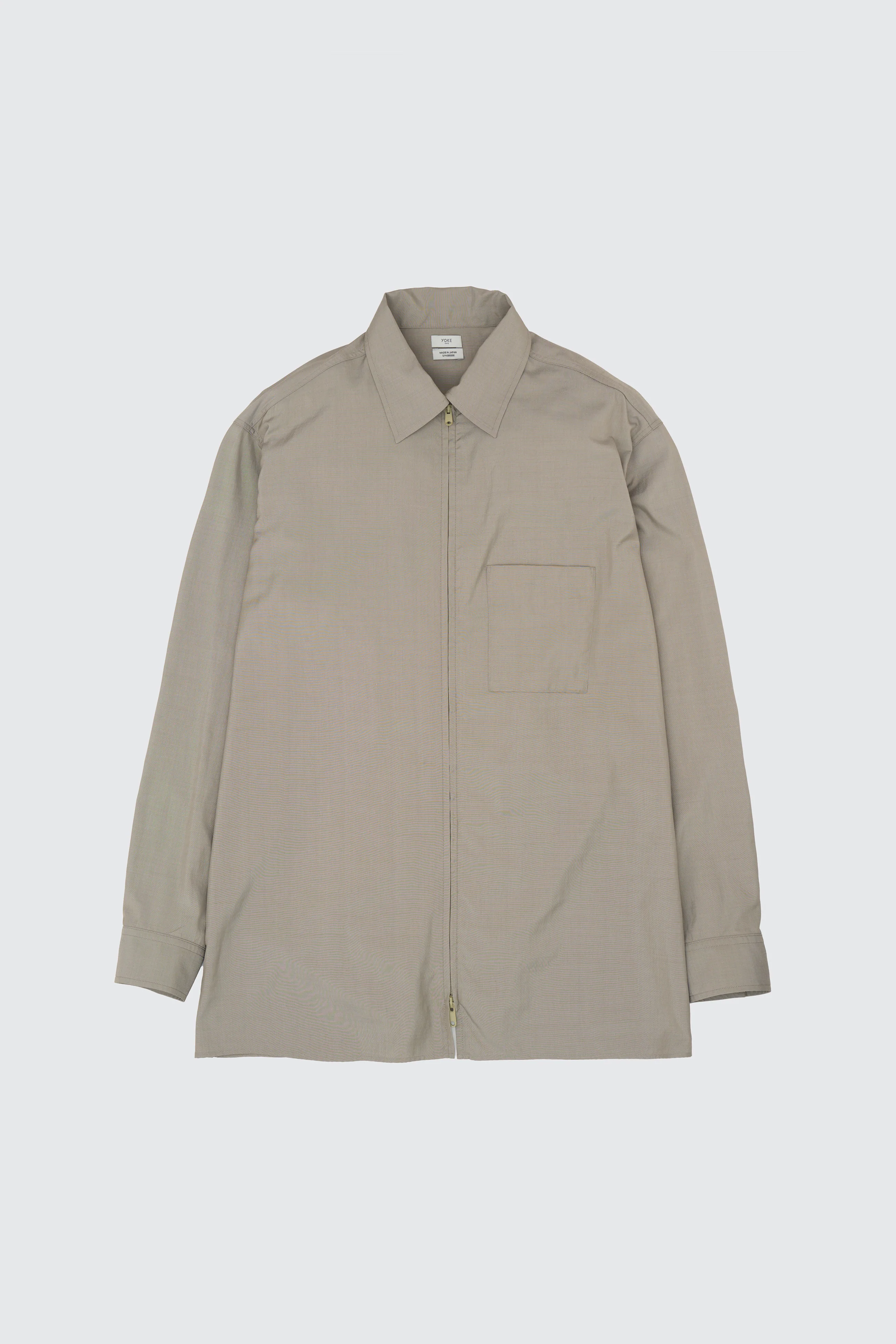 Silk Nylon Zip Shirt - Image 6