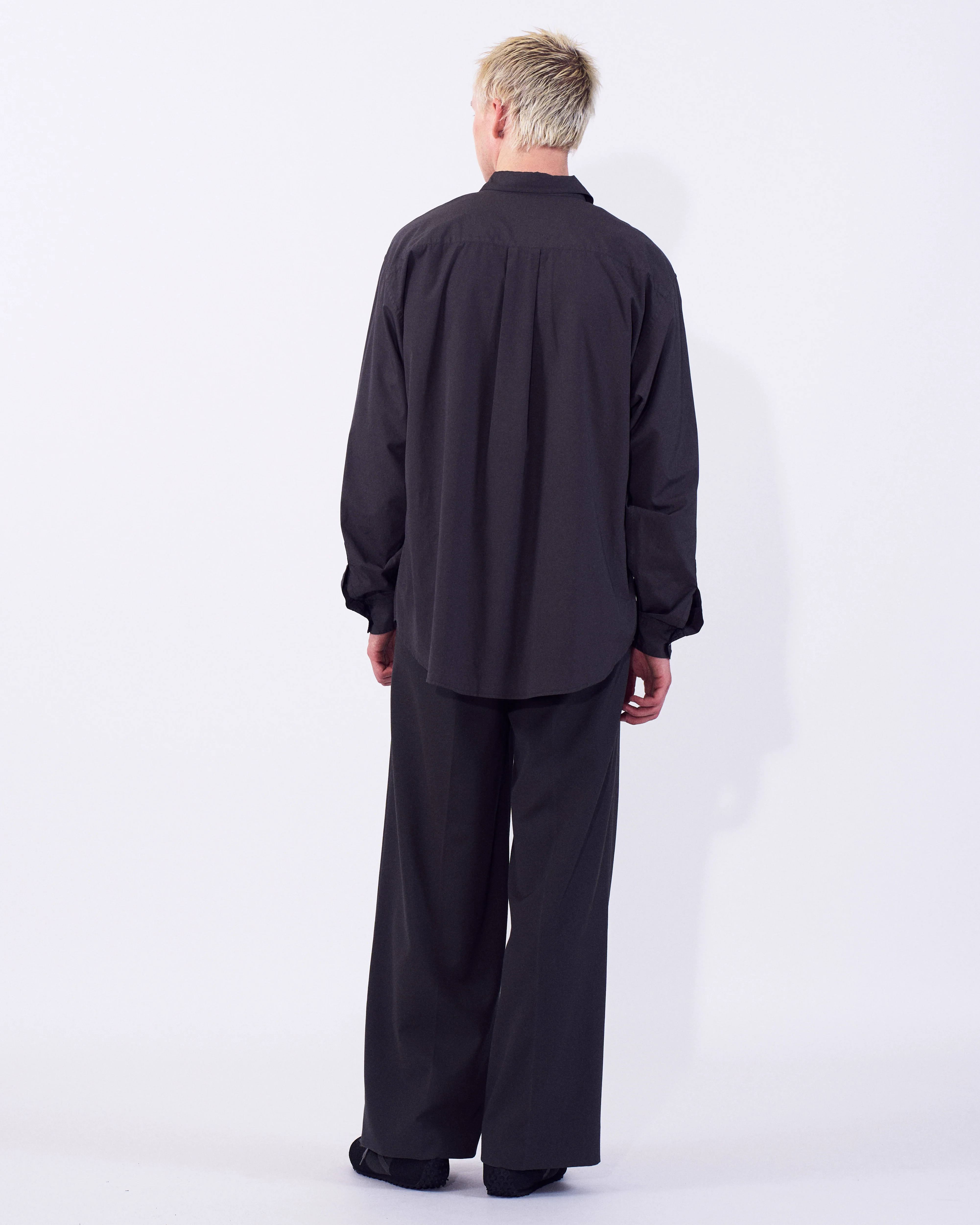 Suvin Gold Cotton Poplin Loose Fit Shirt - Image 11