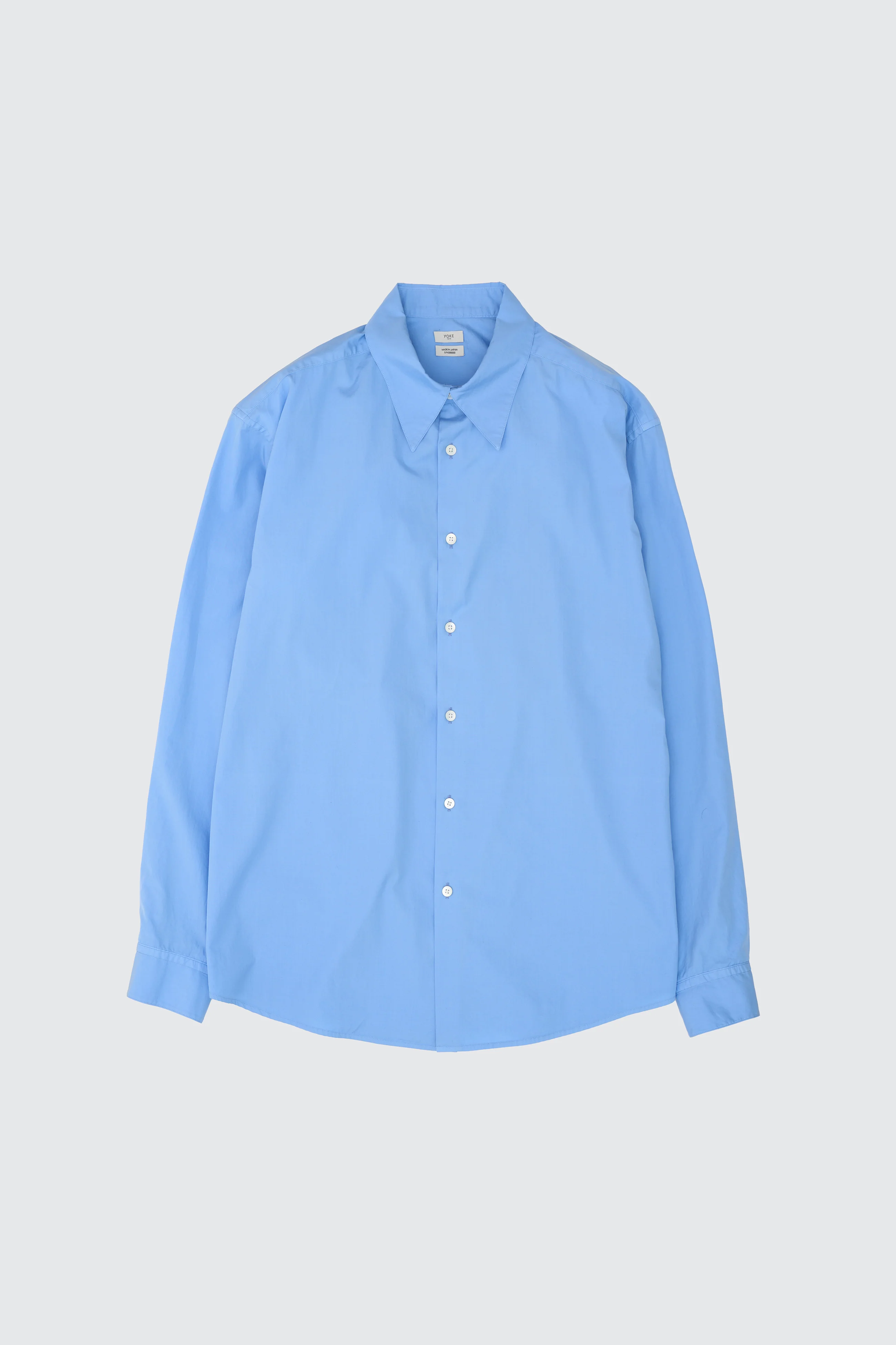 Suvin Gold Cotton Poplin Loose Fit Shirt - Image 5