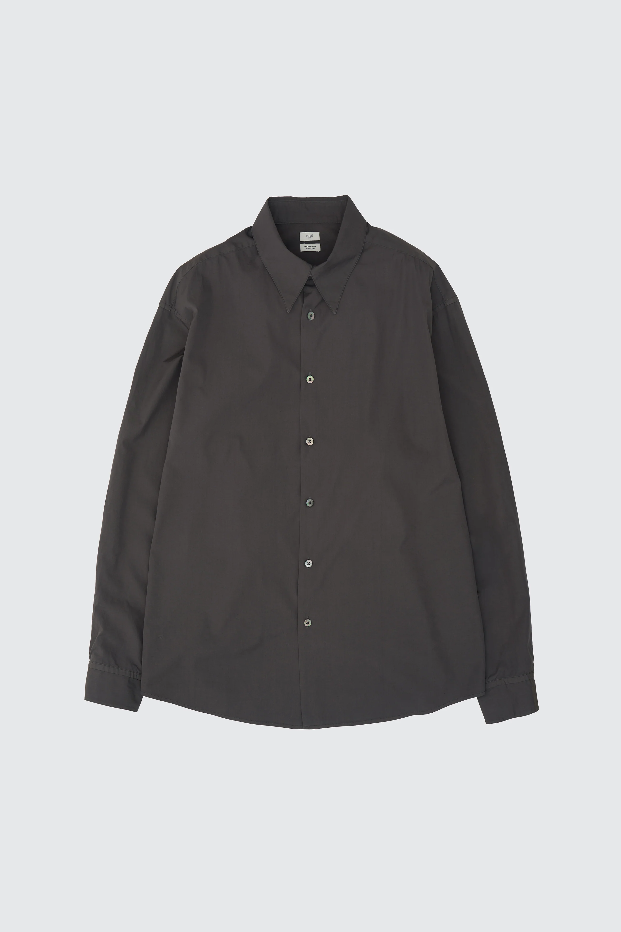 Suvin Gold Cotton Poplin Loose Fit Shirt - Image 9
