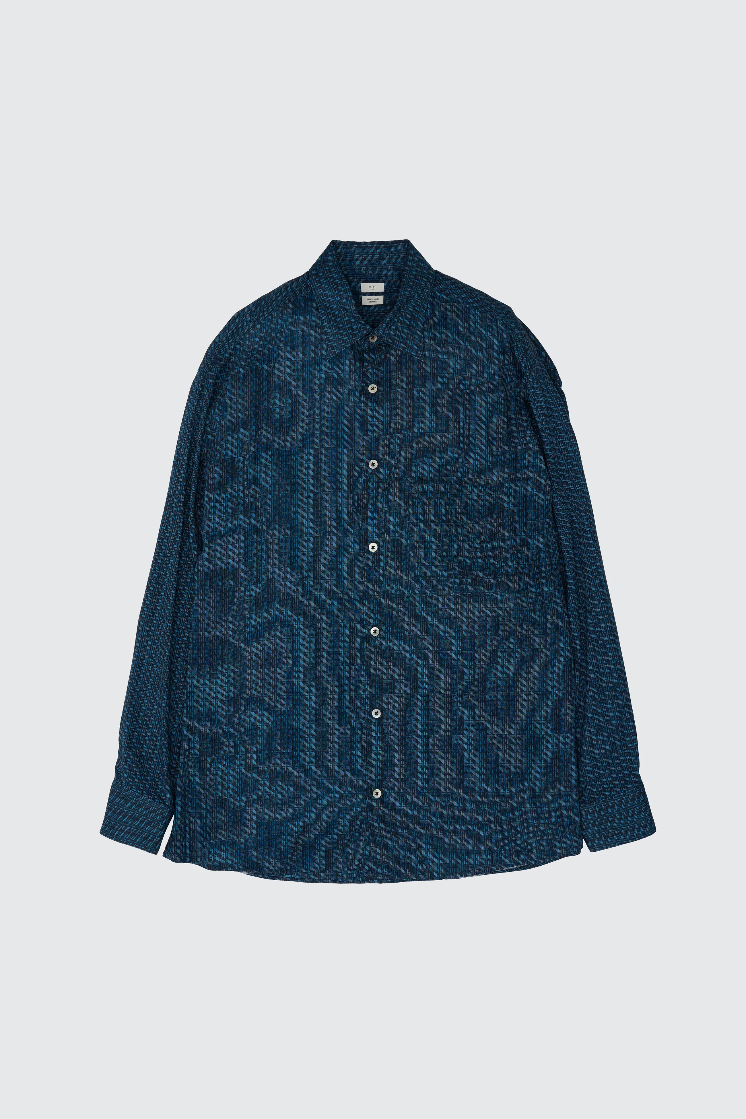 Vintage Pattern Printed Rayon Shirt - Image 6