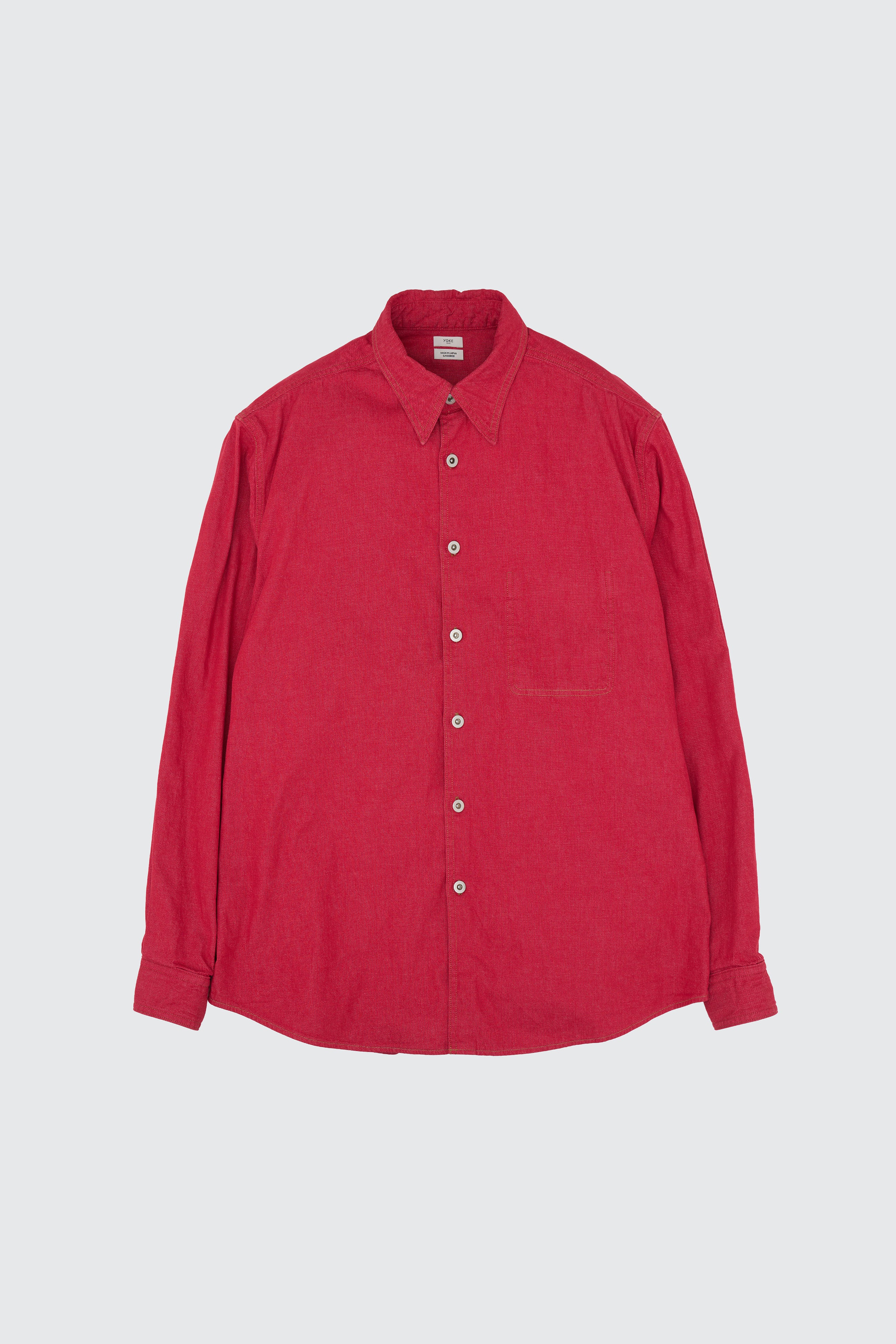 Vintage Washed Denim Shirt