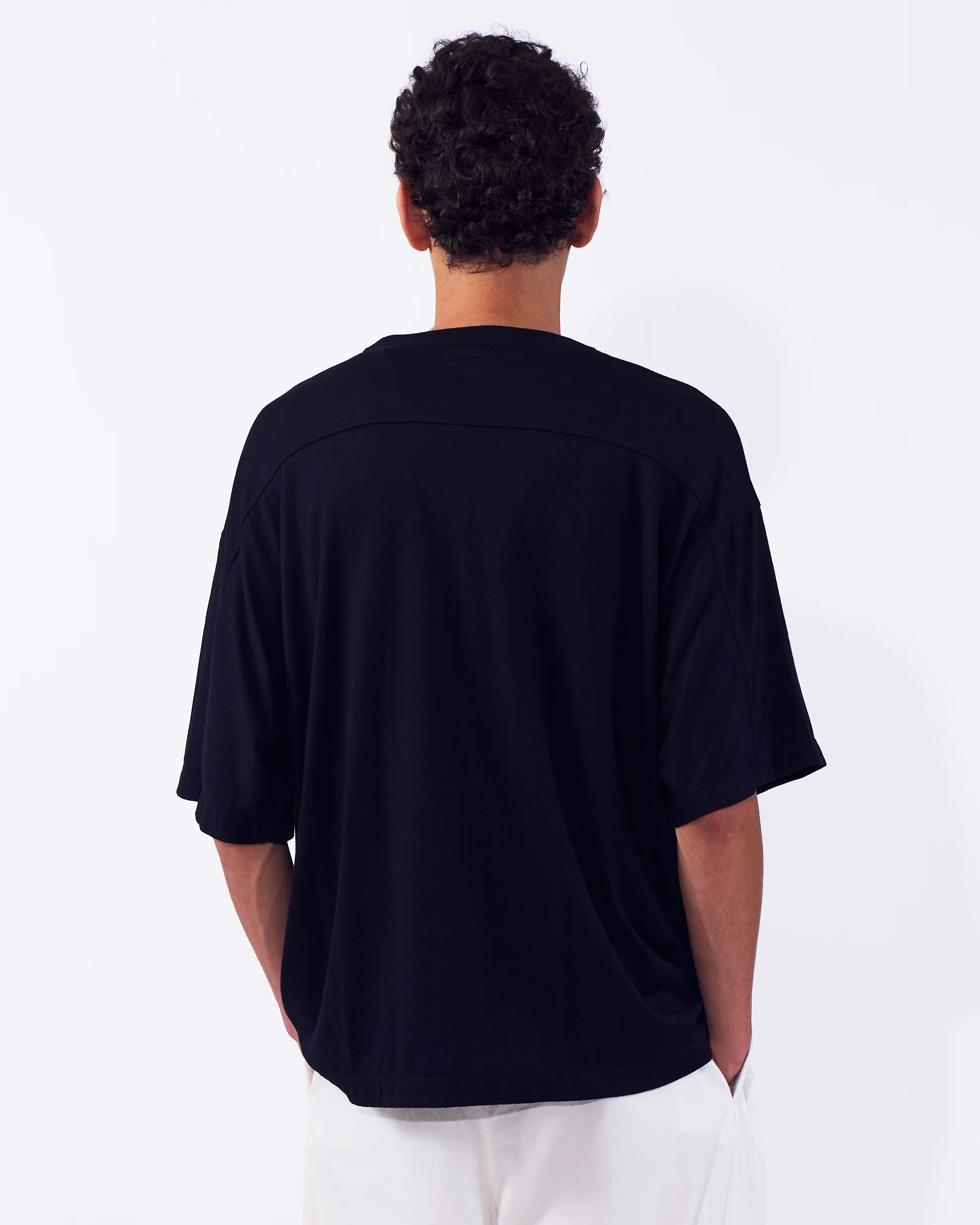 Washable Wool YOKE T-shirt - Image 4
