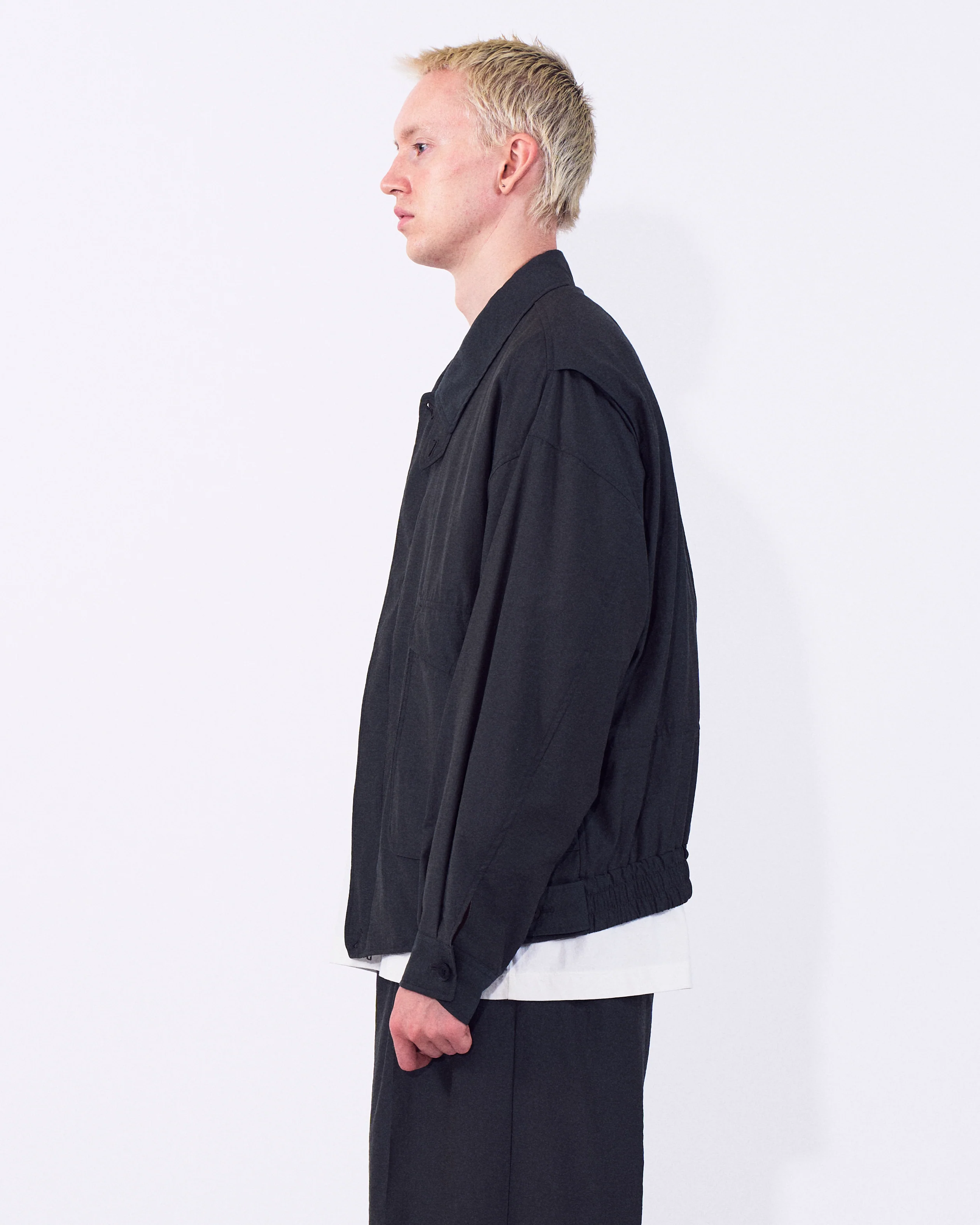 Wool Nylon Flight Jacket - Image 7