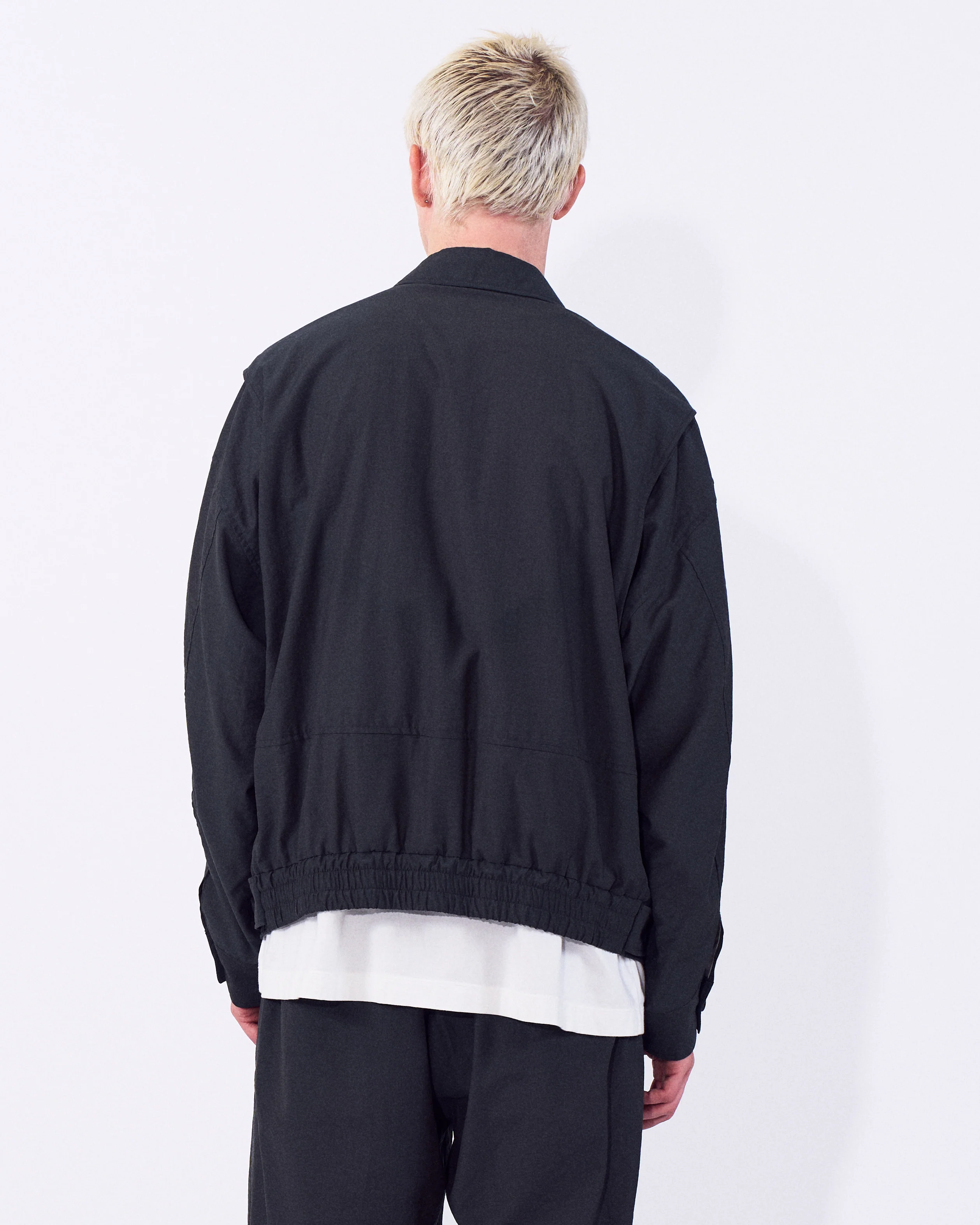Wool Nylon Flight Jacket - Image 8