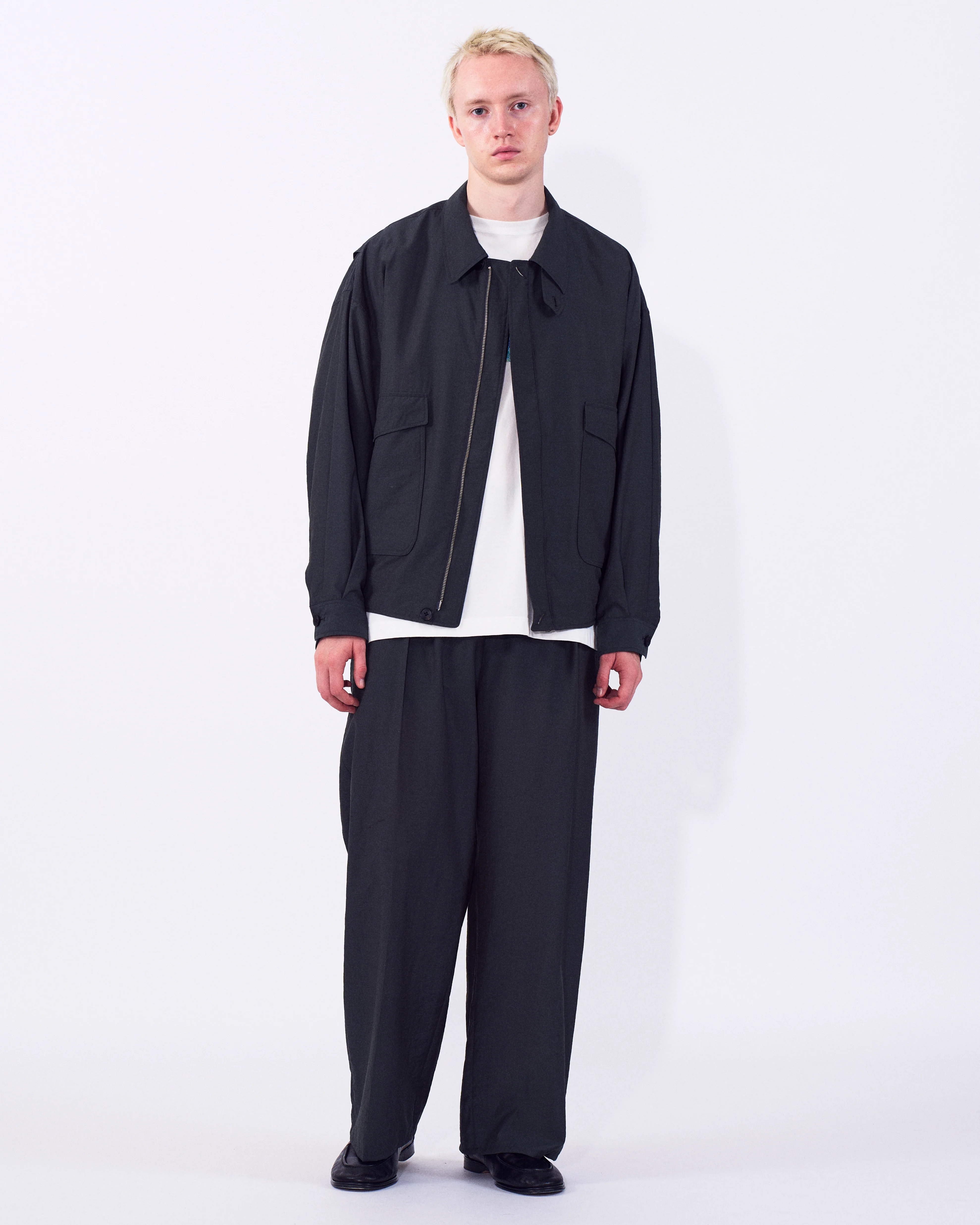 Wool Nylon Flight Jacket - Image 9
