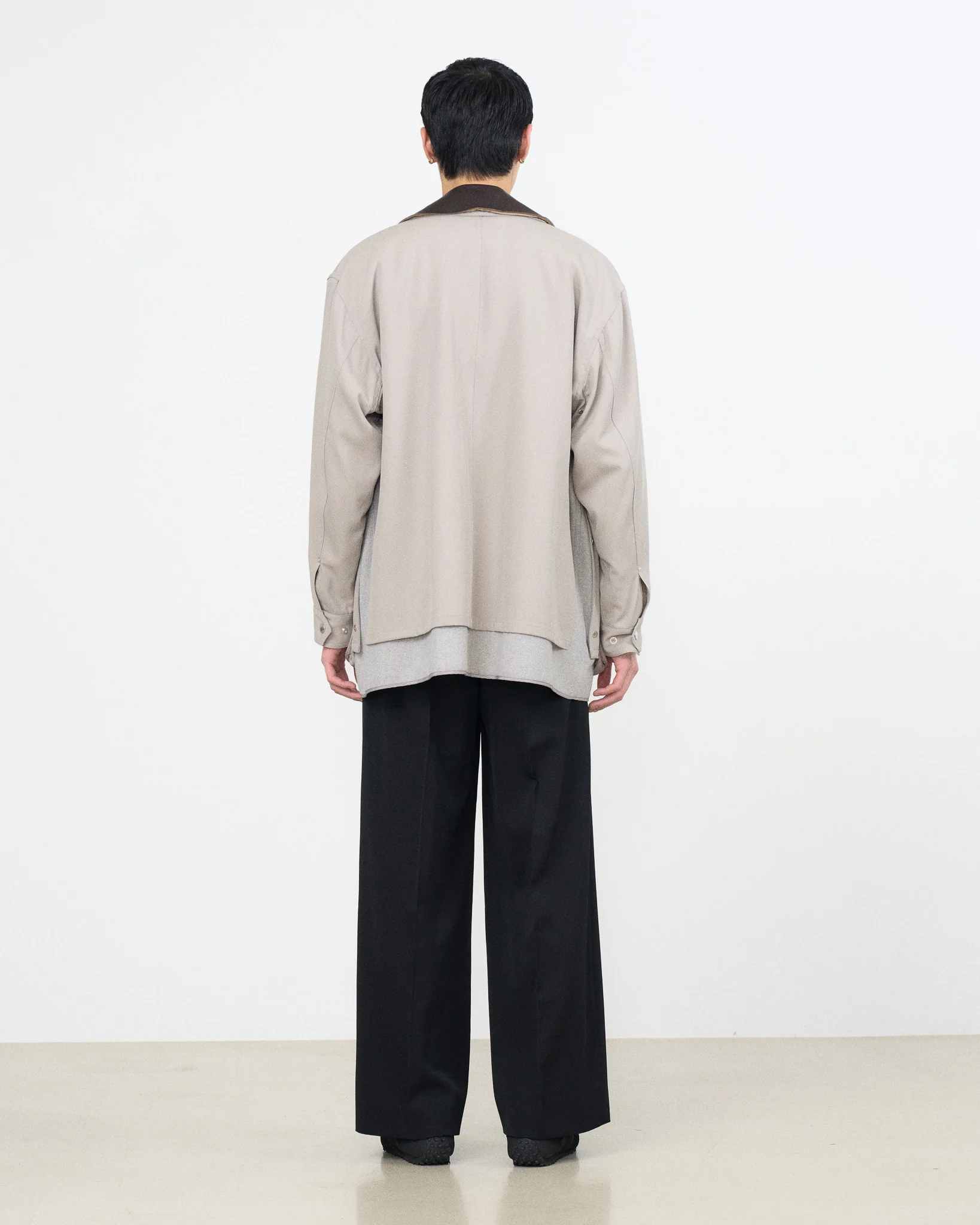 YOKE×Graphpaper Techno Wool Nylon Gabadine Coverall Jacket - Image 10