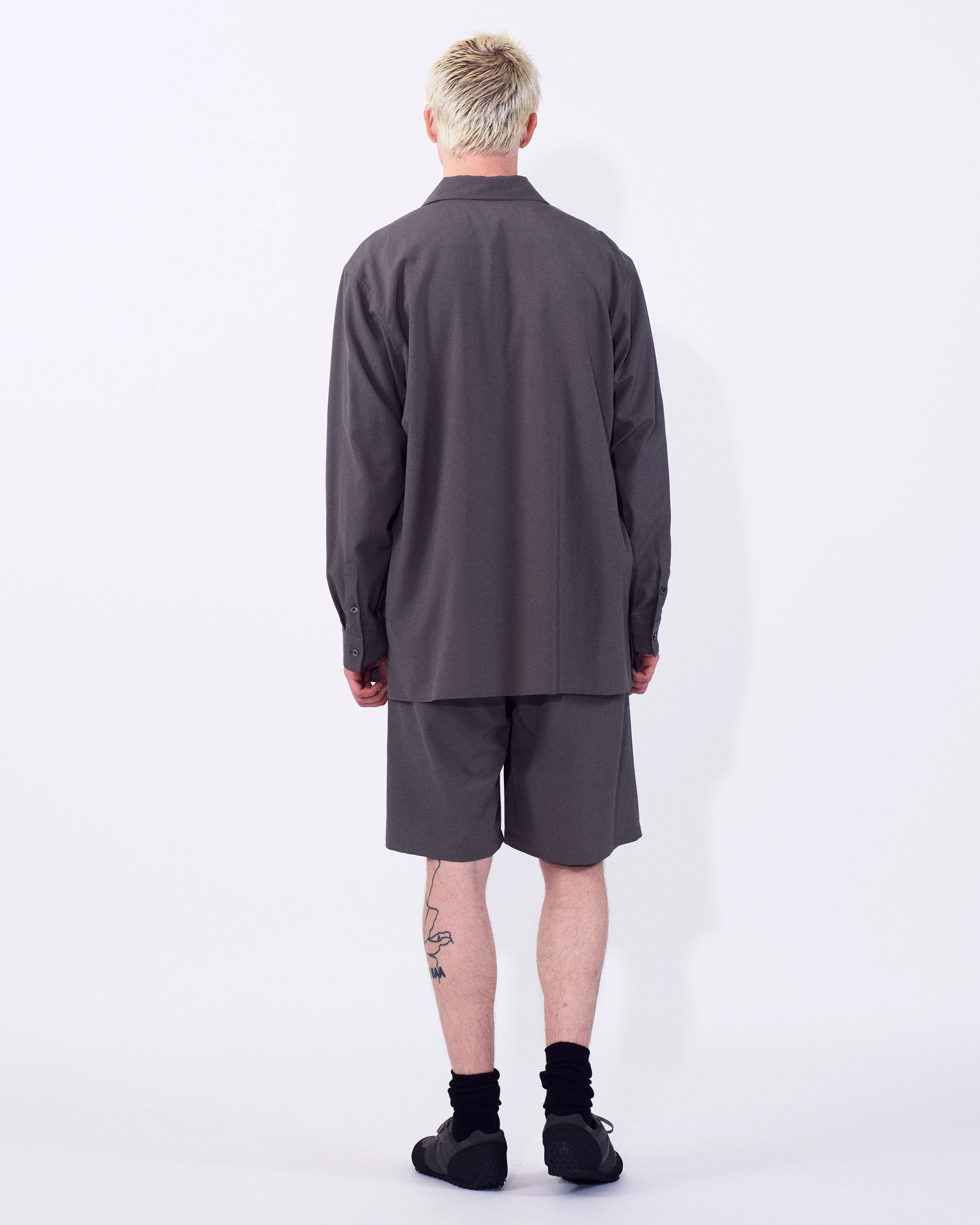 Wool Tropical 2Pleated Easy Shorts - Image 12