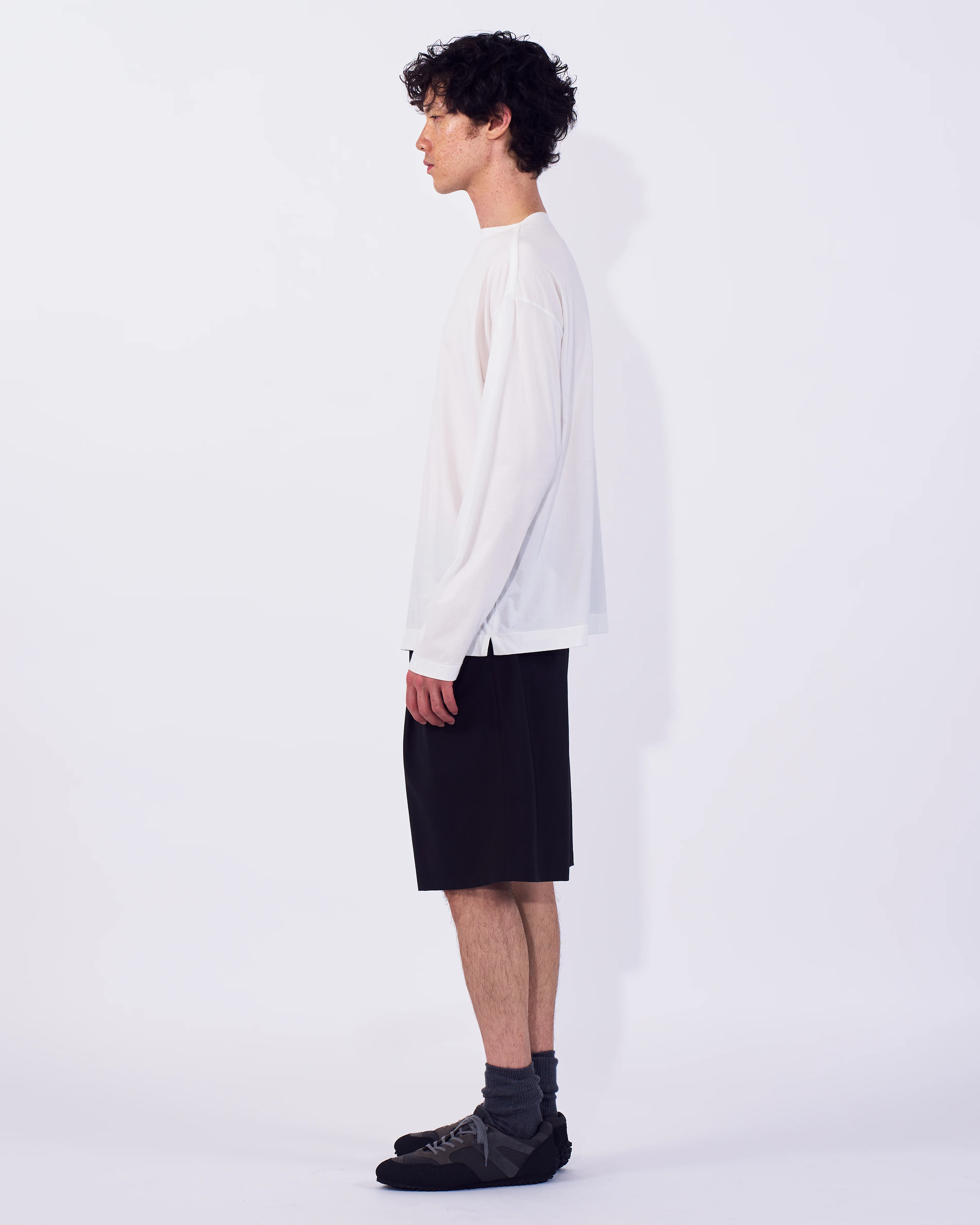 Wool Tropical 2Pleated Easy Shorts - Image 3