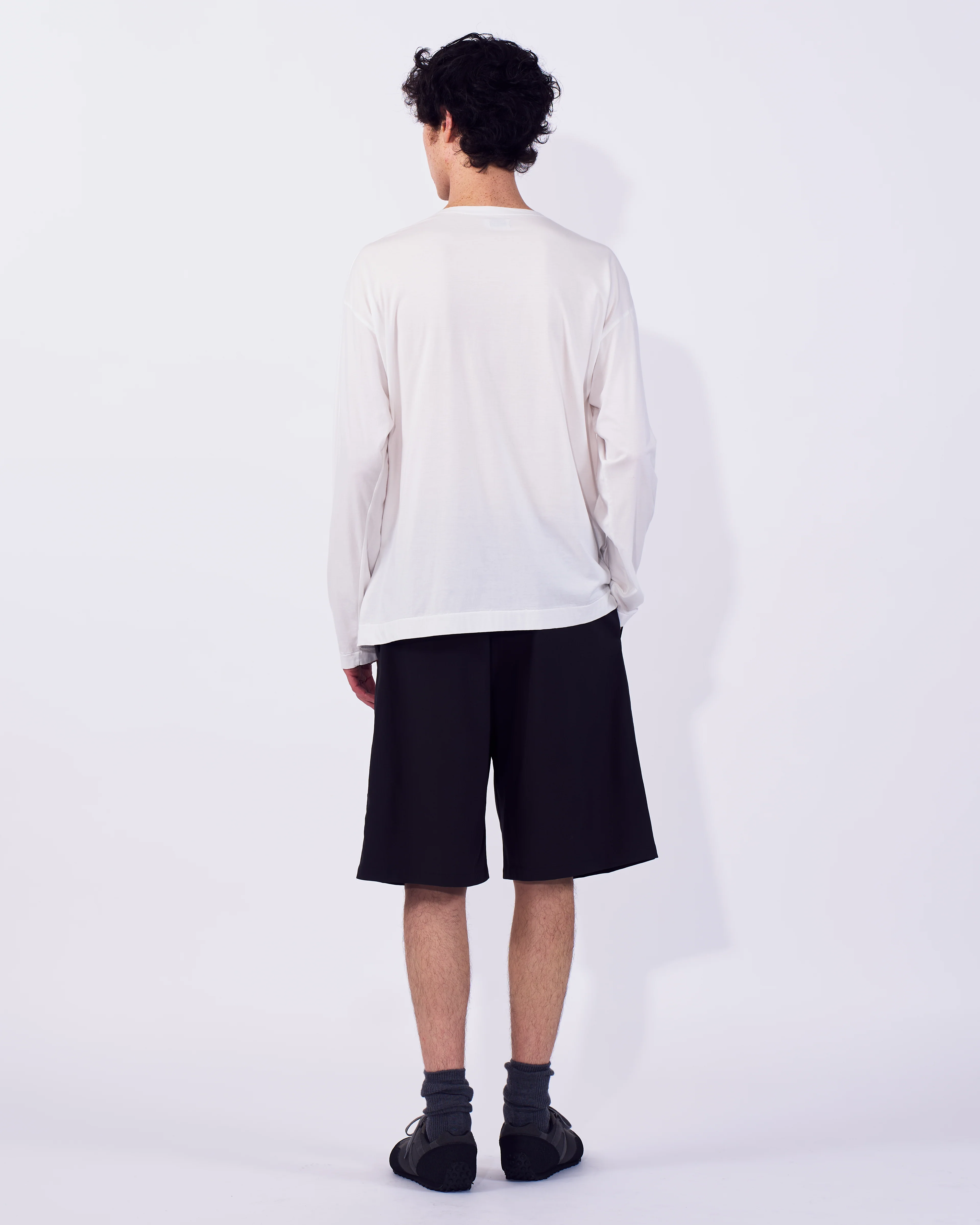 Wool Tropical 2Pleated Easy Shorts - Image 4
