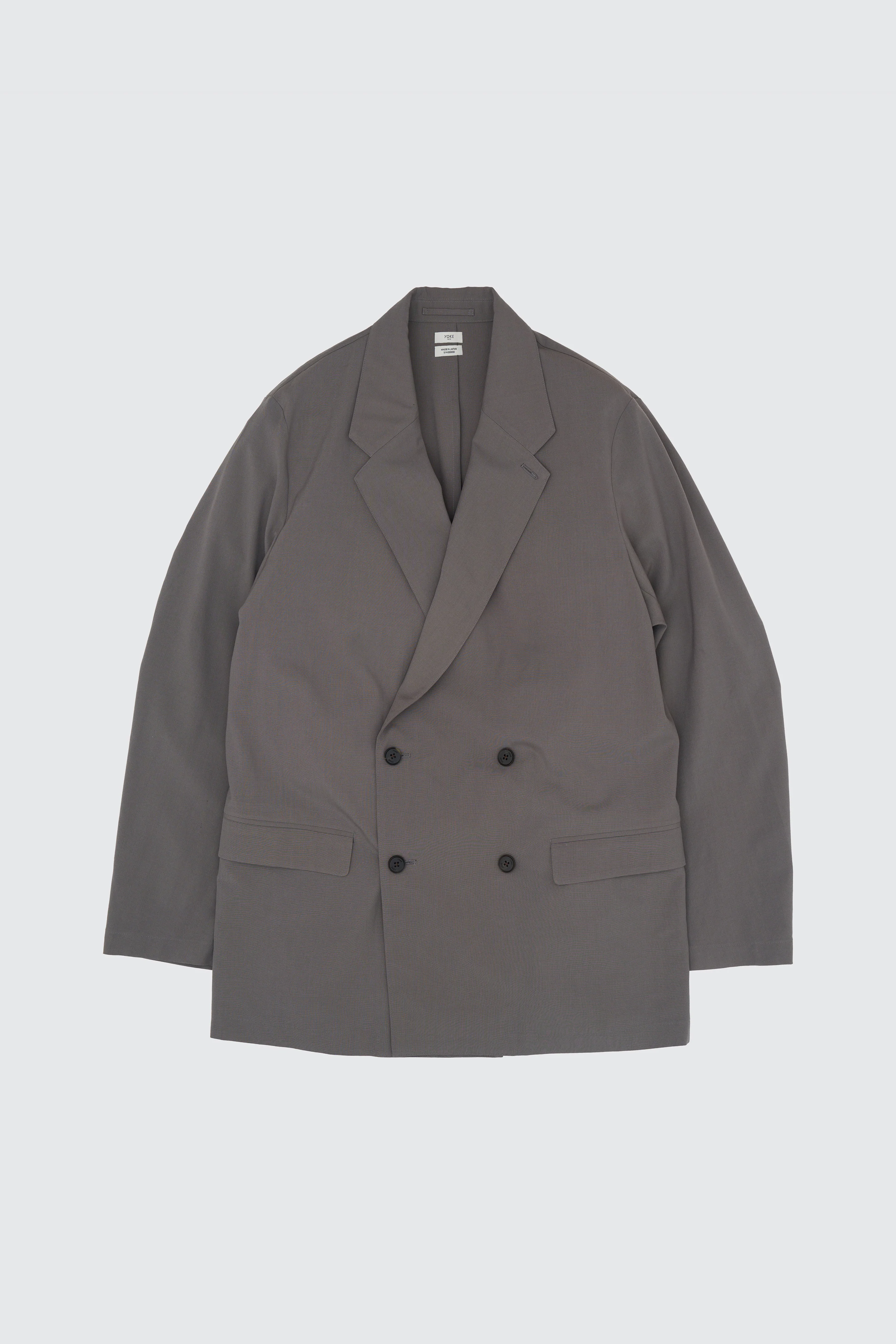 Wool Tropical Double Breasted Jacket - Image 12