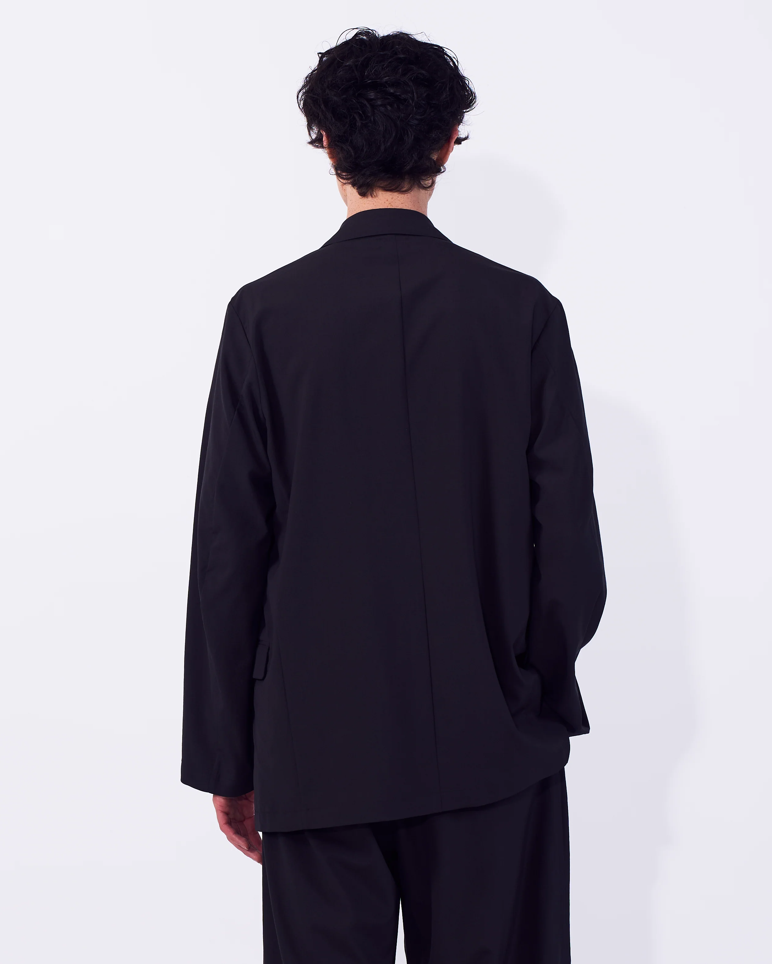 Wool Tropical Double Breasted Jacket - Image 9