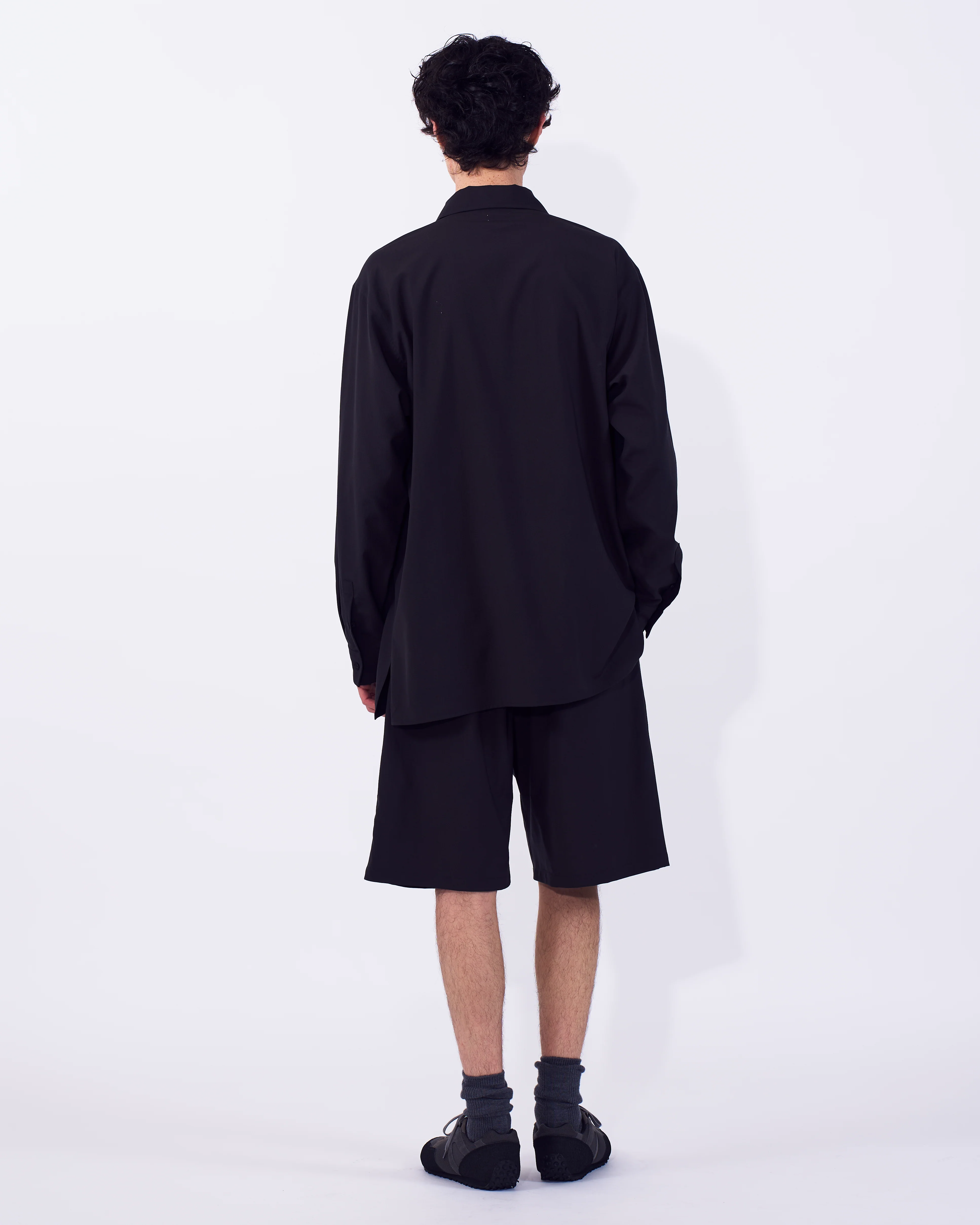 Wool Tropical Zip Shirt - Image 16